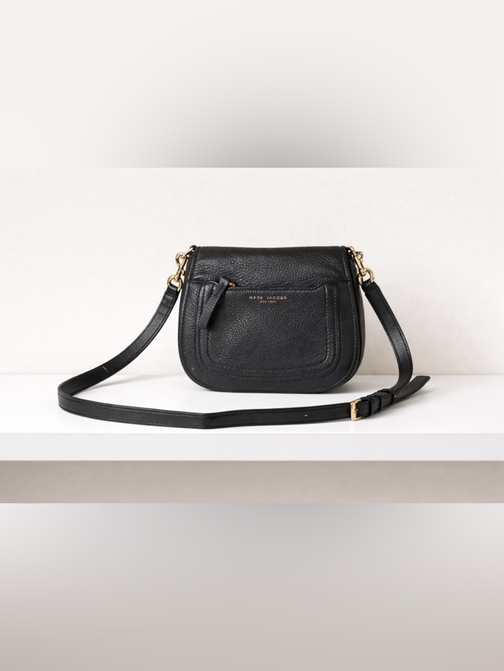 Marc Jacobs Empire City Pebbled Leather Crossbody Bag